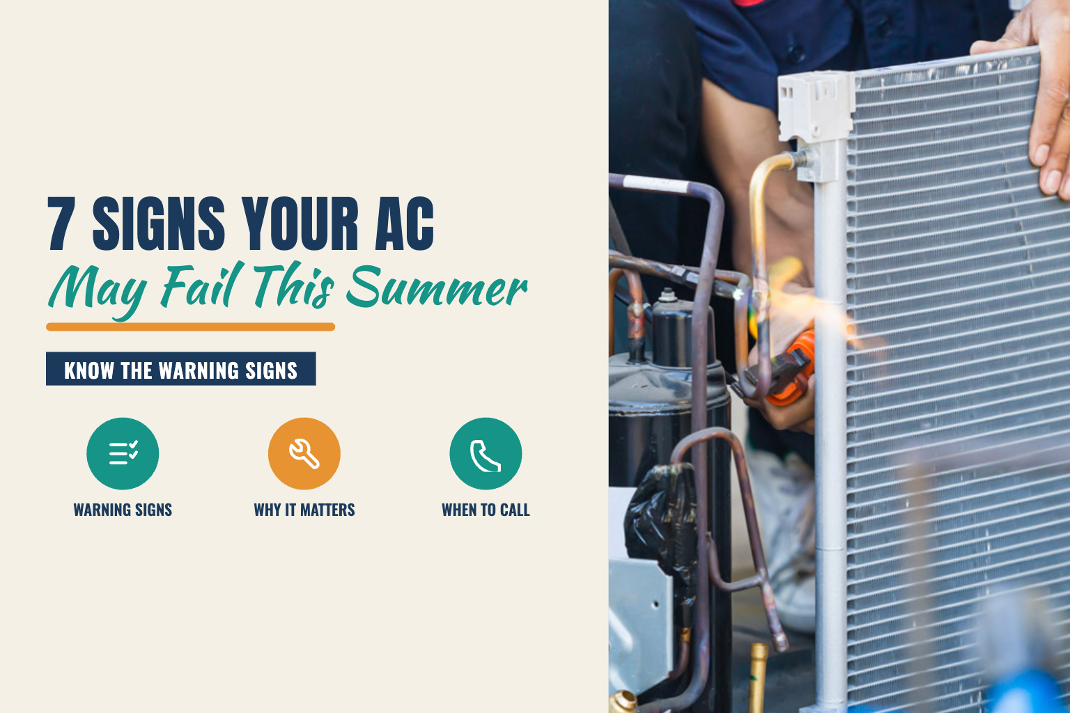 7 Signs Your Air Conditioner May Fail - On Point Air Conditioning