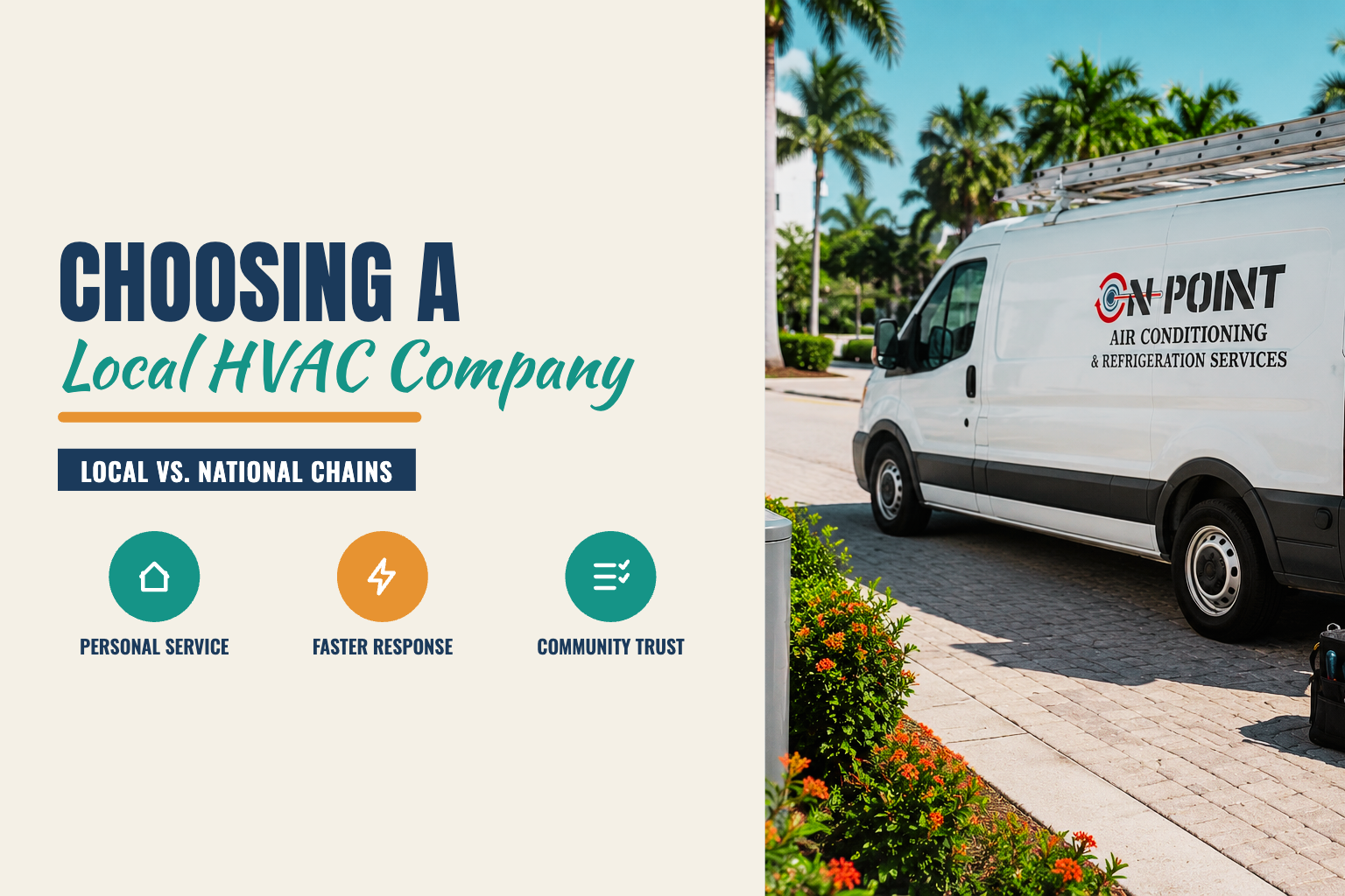 Why More Homeowners Choose Local HVAC - On Point Air Conditioning